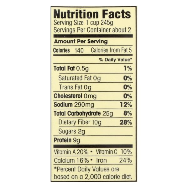 Dr. McDougall's Lentil Lower Sodium Soup - Case of 6 - 18 oz. - Image 2