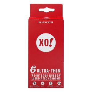 Xo! - Condoms Ultra Thin - Case of 8-6 Count