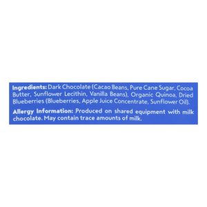 Undercover Quinoa - Crispy Quinoa Dk Ch Blbry - Case of 12 - 2 OZ