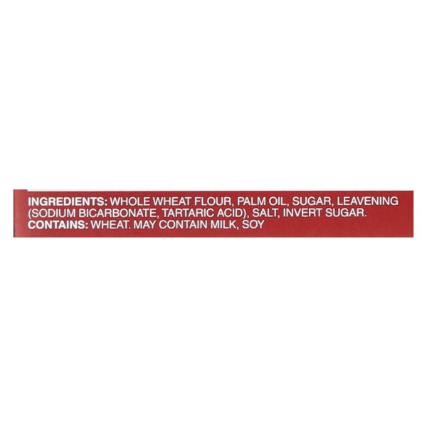 Carr's Crackers - Whole Wheat - Case of 12 - 7.1 oz