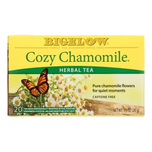 Bigelow Tea Herbal Tea - Cozy Chamomile - Case of 6 - 20 BAG