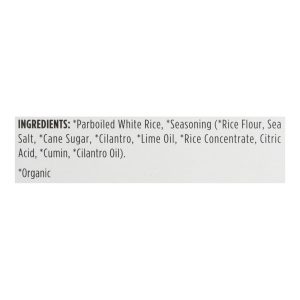 Lundberg Family Farms - Rice and Seasoning Mix - Cilantro Lime - Case of 6 - 5.50 oz.