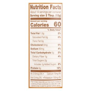 Pb2 Powdered Peanut Butter  - Case of 6 - 6.5 OZ