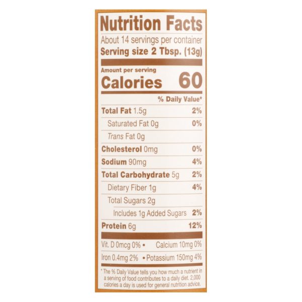 Pb2 Powdered Peanut Butter  - Case of 6 - 6.5 OZ