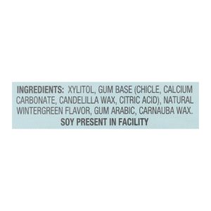 Glee Gum Sugar-Free Gum - Wintergreen - Case of 12 - 16 PC