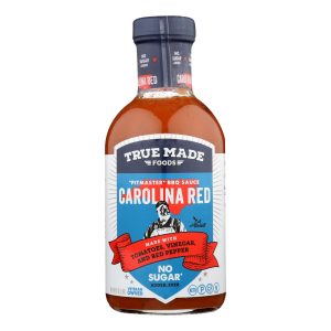 True Made Foods - Sauce Bbq Carol Red Style - Case of 6-18 OZ