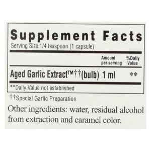 Kyolic - Aged Garlic Extract Cardiovascular Liquid - 4 fl oz