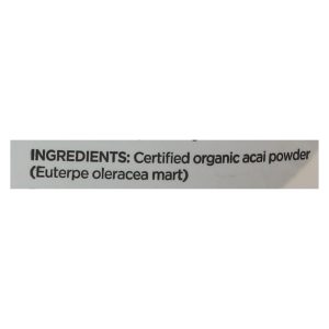 Navitas Naturals Acai Powder - Organic - Freeze-Dried - 8 oz - case of 12
