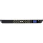 Eaton 5P 1000VA 770W 120V Line-Interactive UPS, 5-15P, 5x 5-15R Outlets, True Sine Wave, Cybersecure Network Card Option, 1U