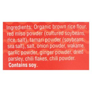 Lotus Foods Red Miso Rice Ramen Noodle Soup - Case of 6 - 2 OZ