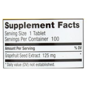 Nutribiotic - Supp Grapefruit Seed Extrct 125 - 1 Each 1-100 CT