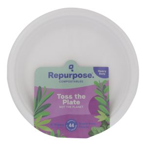 Repurpose - Plate Bagasse Compst 9in - Case of 6-44 CT