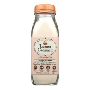 Leaner Creamer - Creamer Hazelnut - Case of 6 - 9.87 OZ