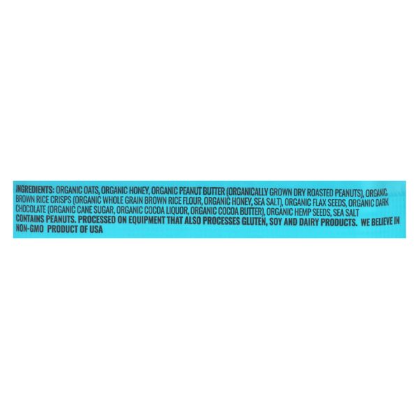 Kate's Real Food - Bar Stsh Pb Hmp/flx - Case of 12 - 2.2 OZ