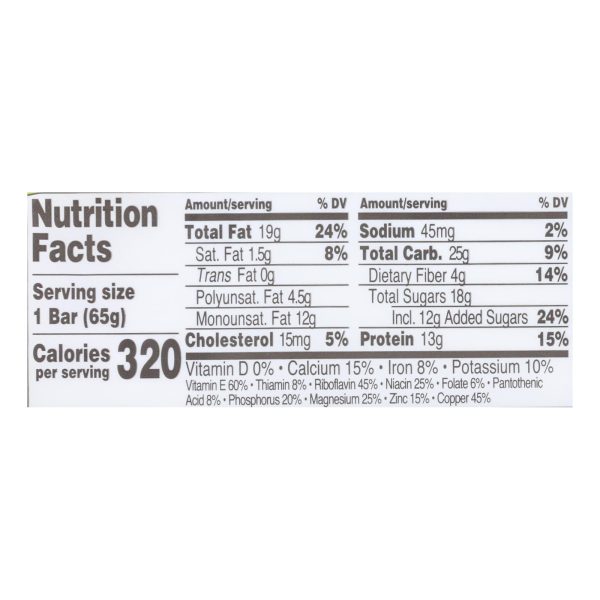Perfect Bar Almond Butter Bar  - Case of 8 - 2.3 OZ - Image 2