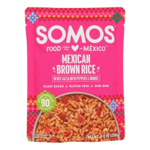 Somos - Rice Rth Mexican Brown - Case of 6-8.8 OZ