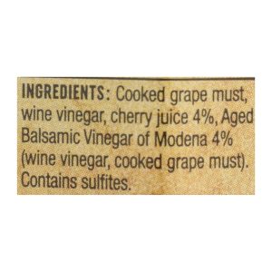 Lucini Italia Dark Cherry Balsamic Artisan Vinegar - Case of 6 - 8.5 Fl oz.