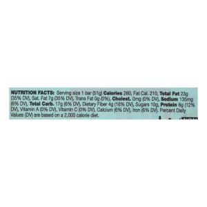 Taos Bakes - Bar Dark Chocolate Almond Sea Salt - Case of 12-1.8 OZ