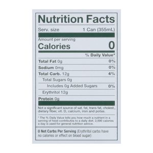 Reed's - Ginger Ale Zero Sleek - Case of 6-4/12 FZ
