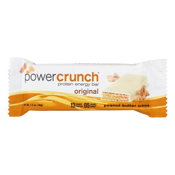 Power Crunch Bar - Peanut Butter Cream - Case of 12 - 1.4 oz - Image 3