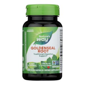 Nature's Way - Goldenseal Root - 100 Capsules