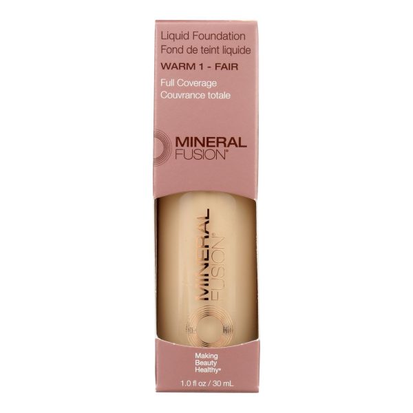 Mineral Fusion - Mkup Liquid Foundation Warm1 - 1 Each-1 FZ - Image 2