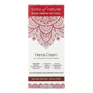 Tints Of Nature - Henna Cream Golden Brown - 2.46 FZ