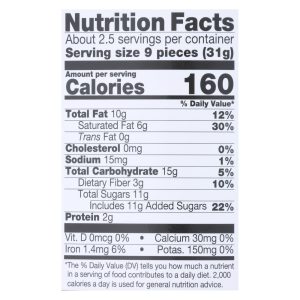 Divine - Crisp Thns Dark Chocolate Mint - Case of 12 - 2.8 OZ
