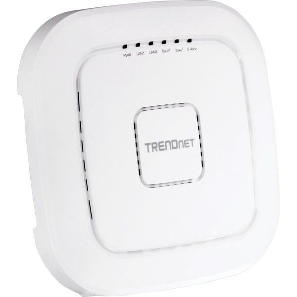 TRENDnet AC2200 Tri-Band PoE+ Indoor Wireless Access Point, 867Mbps WiFi AC + 400Mbps WiFi N Bands, Wave 2 MUMIMO, Client bridge, WDS, AP, WDS Bridge, WDS Station, Repeater Modes, White, TEW-826DAP - Image 13