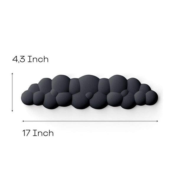 Keyboard Wrist Rest   A Cloud Wrist Rest That's Comfier Than a Pillow! Hand Rest High Density Memory Foam Wrist Pad with Non Slip Base Perfect for Computer Desk Accessories or Gaming Wrist Rest - Image 4