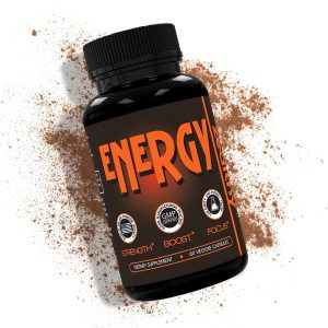 Caffeine Pills Alternative to an Energy Drink Energy Gel or Energy Gummies All Natural Energy Supplements Energy Pills with Elderberry