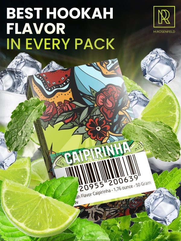 Hookah Flavor Caipirinha   176 ounce   (50 Gram)   Nicotine Free Herbal Hookah Shisha Tobacco Free Hookah Tobacco & Nicotine Free Shisha Caipirinha   Shisha Hookah Flavors - Image 2