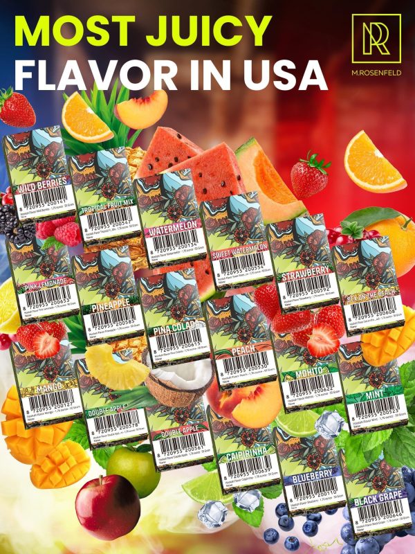 Hookah Flavor Caipirinha   176 ounce   (50 Gram)   Nicotine Free Herbal Hookah Shisha Tobacco Free Hookah Tobacco & Nicotine Free Shisha Caipirinha   Shisha Hookah Flavors - Image 5
