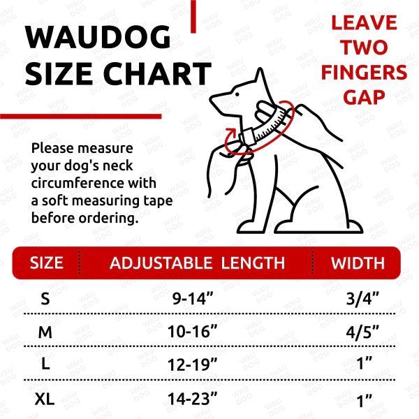 Waterproof Dog Collar   Adjustable Dog Collar for Large Dogs Small and Medium Dogs   Breakaway Dog Collar Waterproof with Plastic Buckle and QR Dog Tag   Boy & Girl Dog Collars (Orange) - Image 2