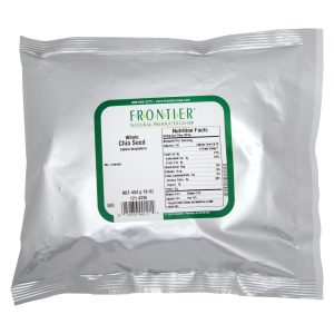 Frontier Herb Chia Seed Whole - Single Bulk Item - 1LB