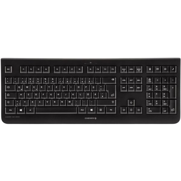 CHERRY DW 3000 Wireless Keyboard & Mouse Set - French Layout - Black - Image 2