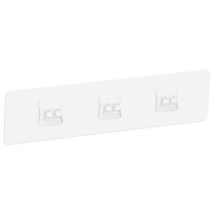 3 Pack Shower Caddy Adhesive Strips Strong Replacement Adhesives for Shelves Caddies Racks and Basket Holders