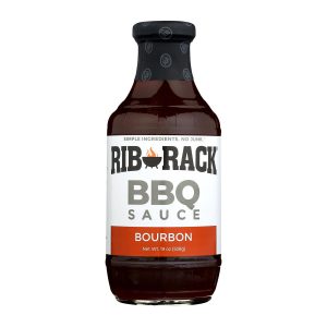 Rib Rack BBQ Sauce - Southern Bourbon - Case of 6 - 19 oz