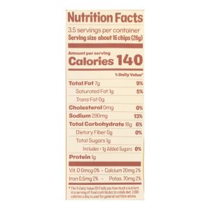 From the Ground Up Salt & Vinegar Cauliflower Chips - Case of 12 - 3.5 OZ