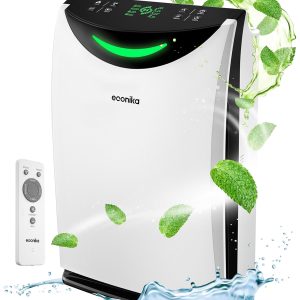 Air Purifiers for Home Large Room Up to 1035 Sq Ft 4 in 1 Humidifier and Air Purifier in One UV C Light and Ionizer Ultra Quiet Air Cleaner with H13 True HEPA Air Filter for Germs Odors