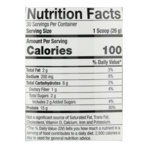 Genceutic Naturals Plant Head Protein - Vanilla - 1.65 lb