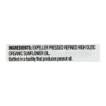Spectrum Naturals High Heat Refined Organic Sunflower Oil - Case of 12 - 32 Fl oz.