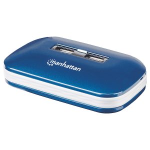 Manhattan 161039 7-Port Ultra USB 2.0 Hub