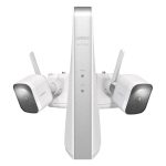 Lorex L85591-8AA2-E 4K 8.0-MP 6-Camera-Capable 1-TB NVR System with 2 Outdoor Wi-Fi HaLow Battery Security Cameras, White, L85591-8AA2-E