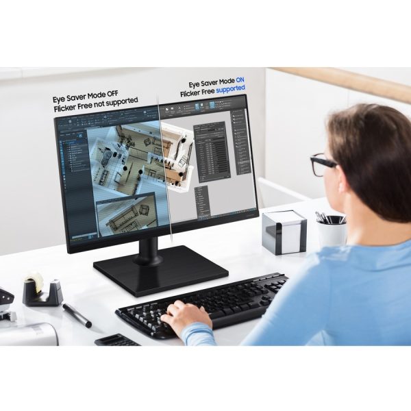 Samsung F22T454FQN 22" Class Full HD LCD Monitor - 16:9 - Black - Image 5