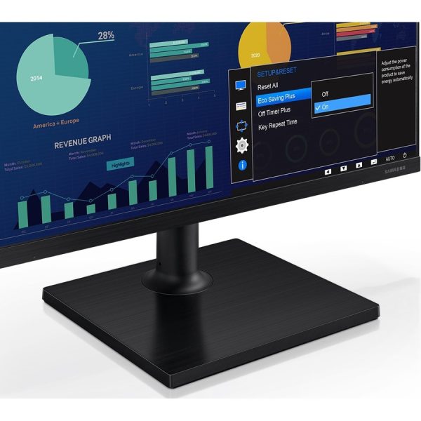 Samsung F22T454FQN 22" Class Full HD LCD Monitor - 16:9 - Black - Image 6