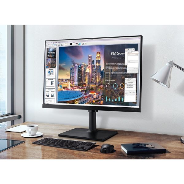 Samsung F22T454FQN 22" Class Full HD LCD Monitor - 16:9 - Black - Image 7