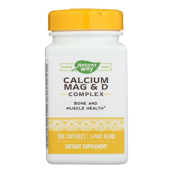 Nature's Way - Calcium Mag and D Complex - 100 Capsules - Image 2
