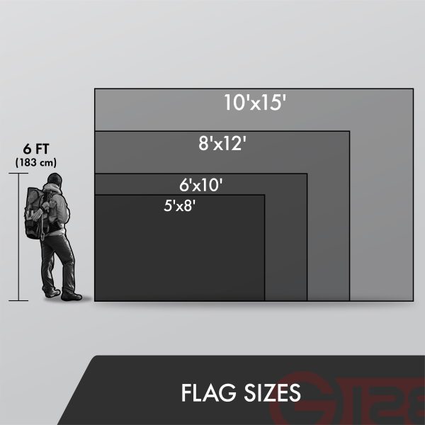 G128 2 Pack: Texas Tea-Stained TX State Flag | 6x10 Ft | ToughWeave Pro Series Embroidered 420D Polyester | Embroidered Design, Indoor/Outdoor, Brass Grommets, High Quality - Image 2