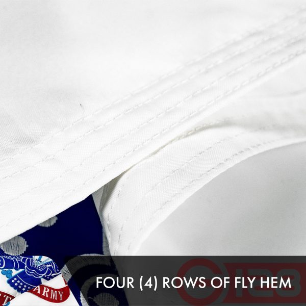G128 - U.S. Army Military Flag 2x3 Ft Double Sided 2ply Embroidered Heavy Duty Brass Grommets - Image 5